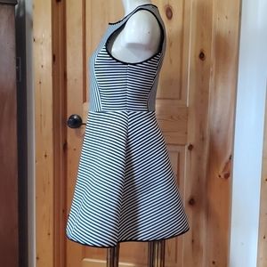 Monteau LA striped sun-dress